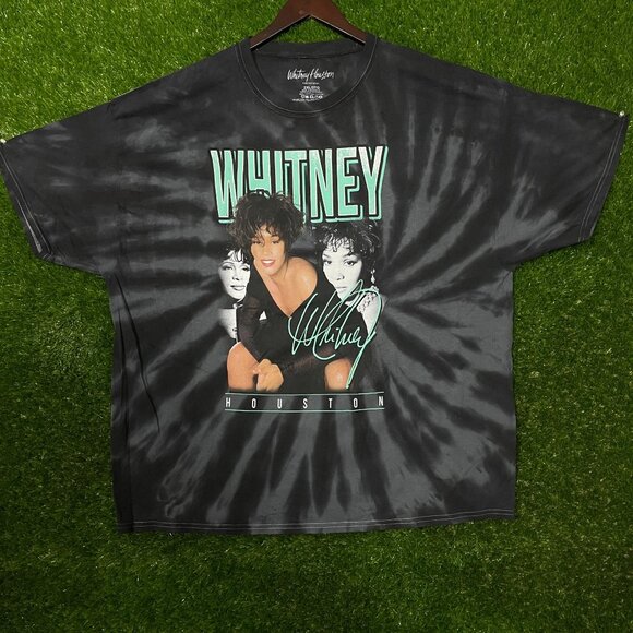 Whitney Houston Tie-dye T-shirt size 2XL - Picture 4 of 4